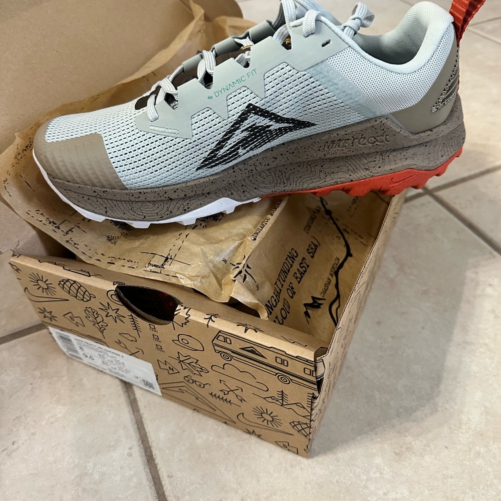 Nike React Wildhorse 8 - Silver and Brown